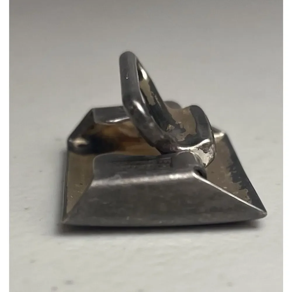 Vintage Hickok Belt Buckle G Hickok Plate Silver Tonen 1